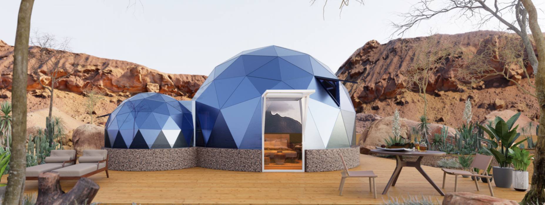 宾阳县球形智能光伏玻璃星空房